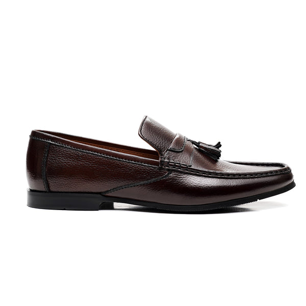 LEATHER SHOES - FCG8096 MAROON