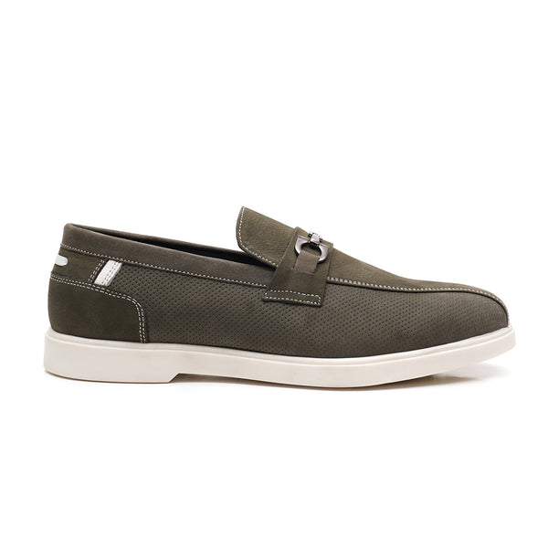 LEATHER SHOES - LBY052 GREEN