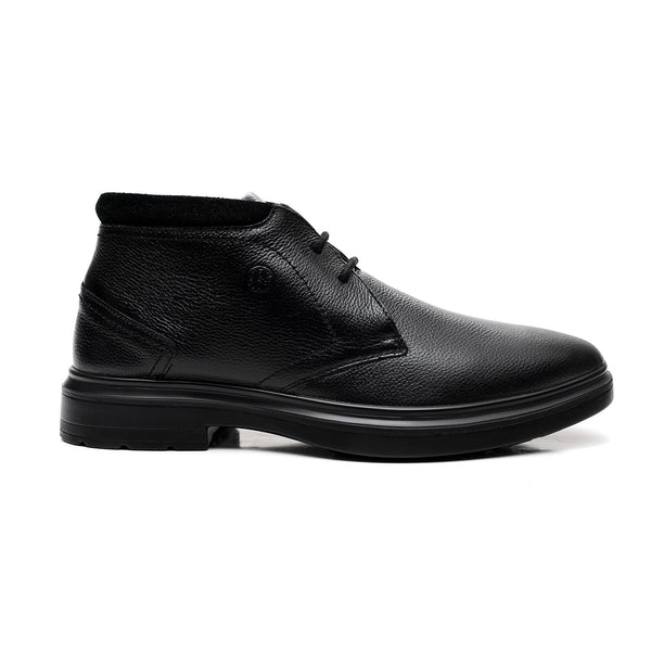 LEATHER SHOES - MCL05 BLACK