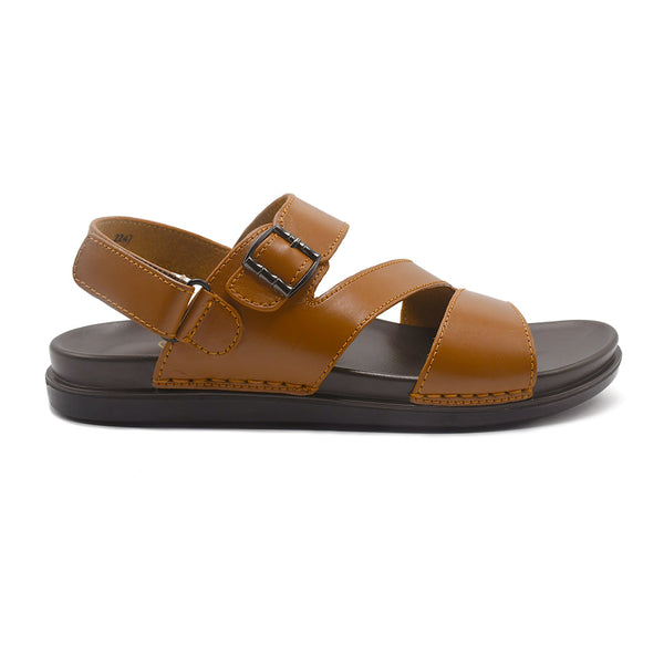 LEATHER SANDAL - AR-104 TAN