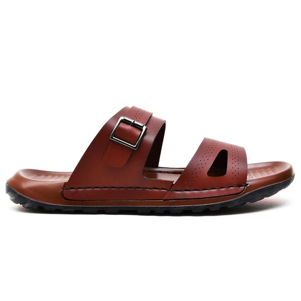 LEATHER SLIPPER - COL-02 TAN