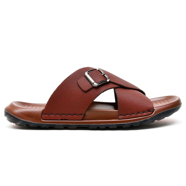 LEATHER SLIPPER - COL-01 TAN