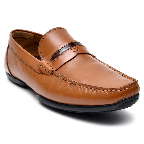 LEATHER SHOES - DREAM-001 TAN