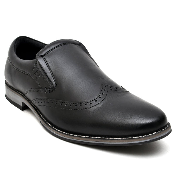 LEATHER SHOES - GR-11 BLACK
