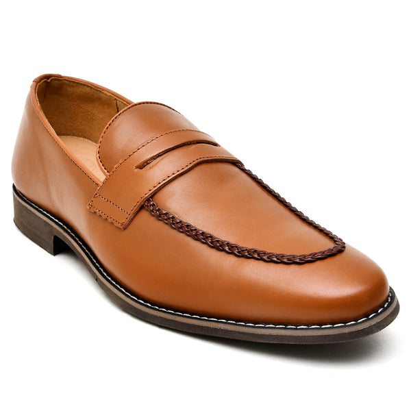 LEATHER SHOES - GR-24 TAN