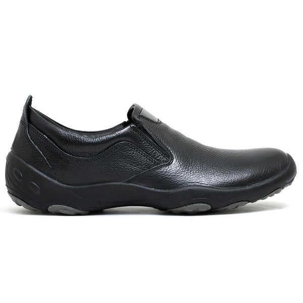 LEATHER SHOES - SANTIAGO-002 BLACK
