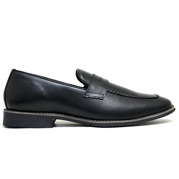 LEATHER SHOES - GARNIZO-024 BLACK
