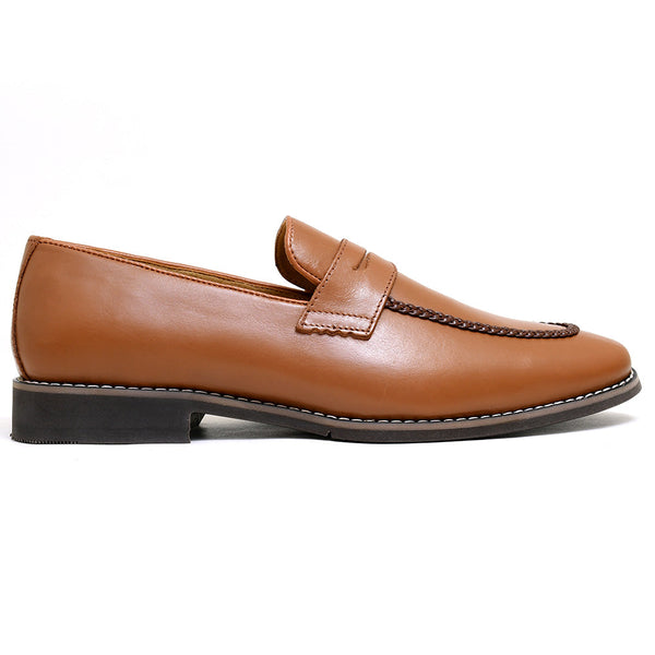 LEATHER SHOES - GARNIZO-024 TAN