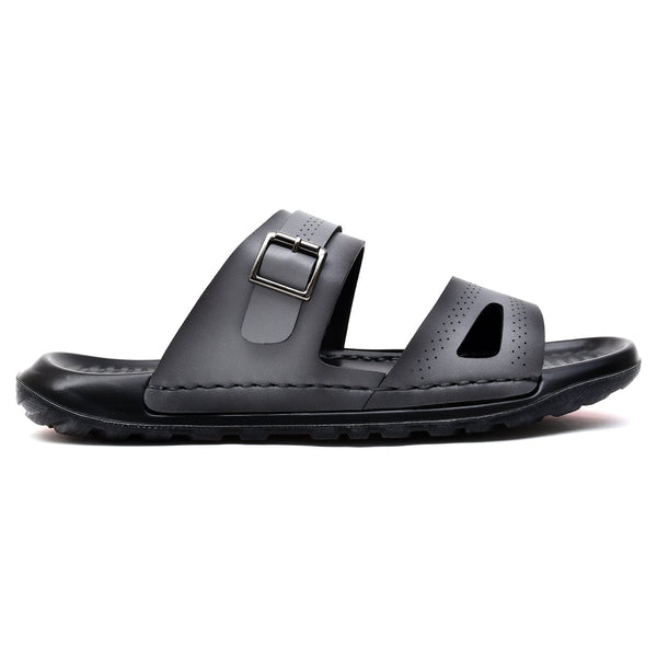 LEATHER SLIPPER - COL-02 GREY