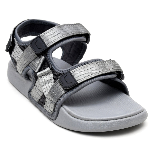 LEATHER SANDAL - MDI-101 GREY