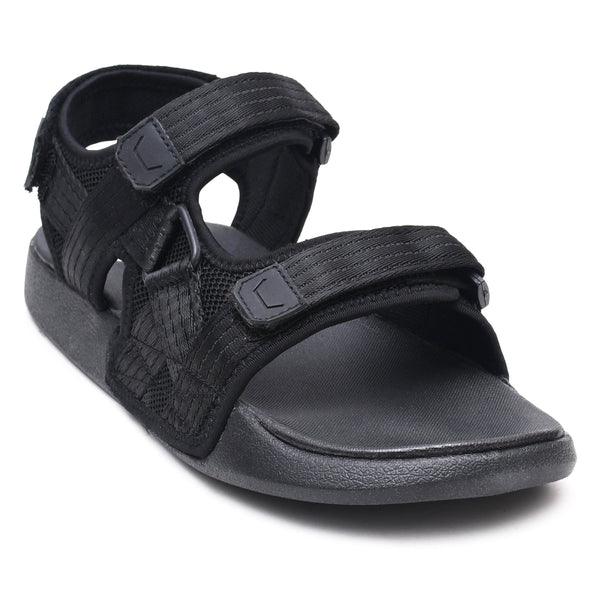 LEATHER SANDAL - MDI-101 BLACK