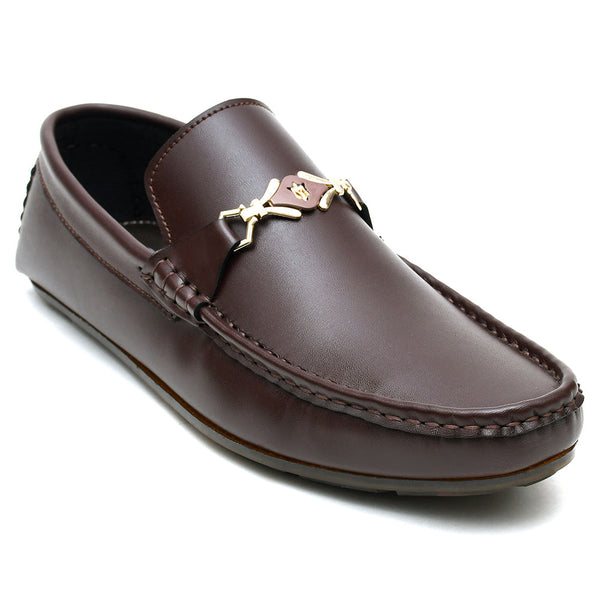LEATHER SHOES - ACM-621 BROWN