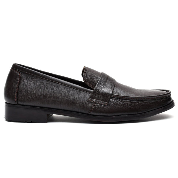 LEATHER SHOES - G-322 BROWN