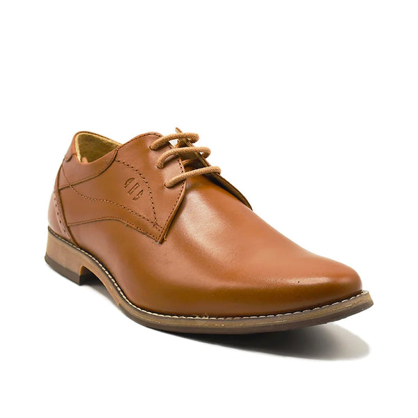 LEATHER SHOES - GARNIZO-013 TAN