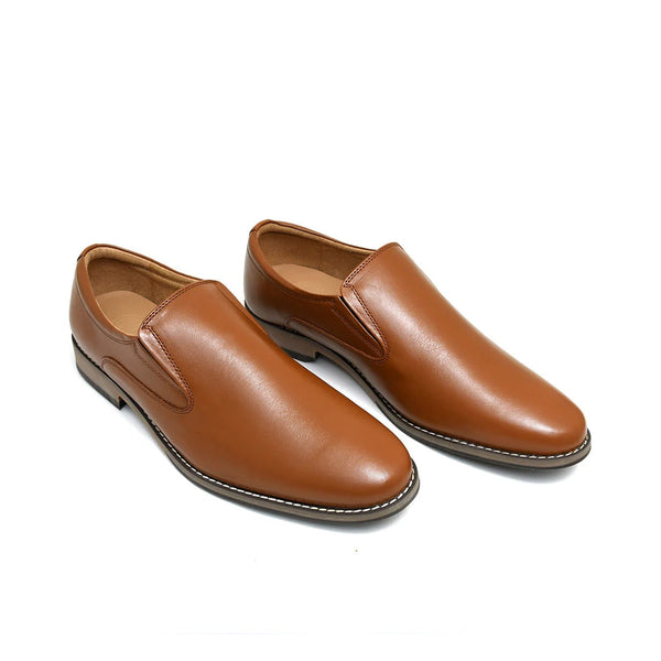 LEATHER SHOES - GARNIZO-015 TAN