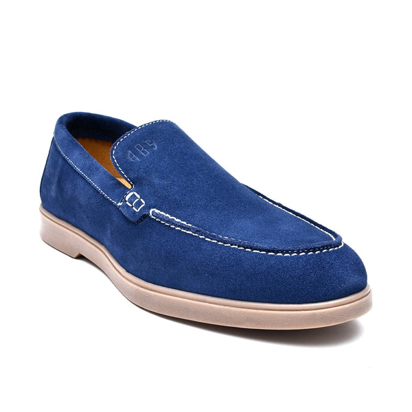 LEATHER SHOES - LBY-003 LIGHT BLUE