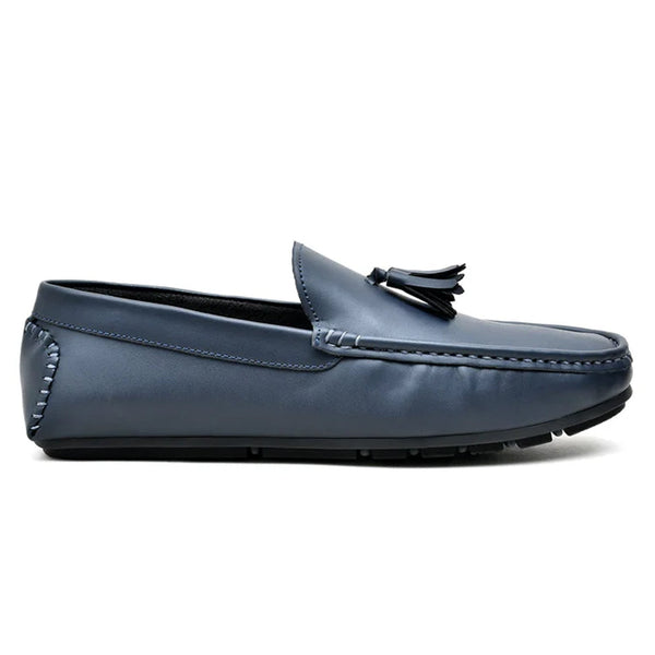 LEATHER SHOES - LFL306 - BLUE