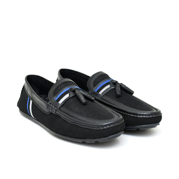 LEATHER SHOES - ROMEO-060 BLACK