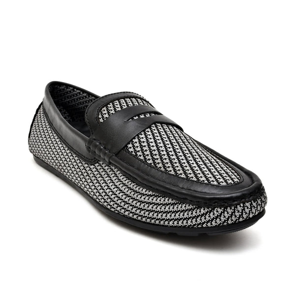 LEATHER SHOES - ROMEO-065 BLACK