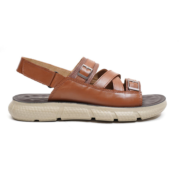 LEATHER SANDAL -NLE-106 TAN